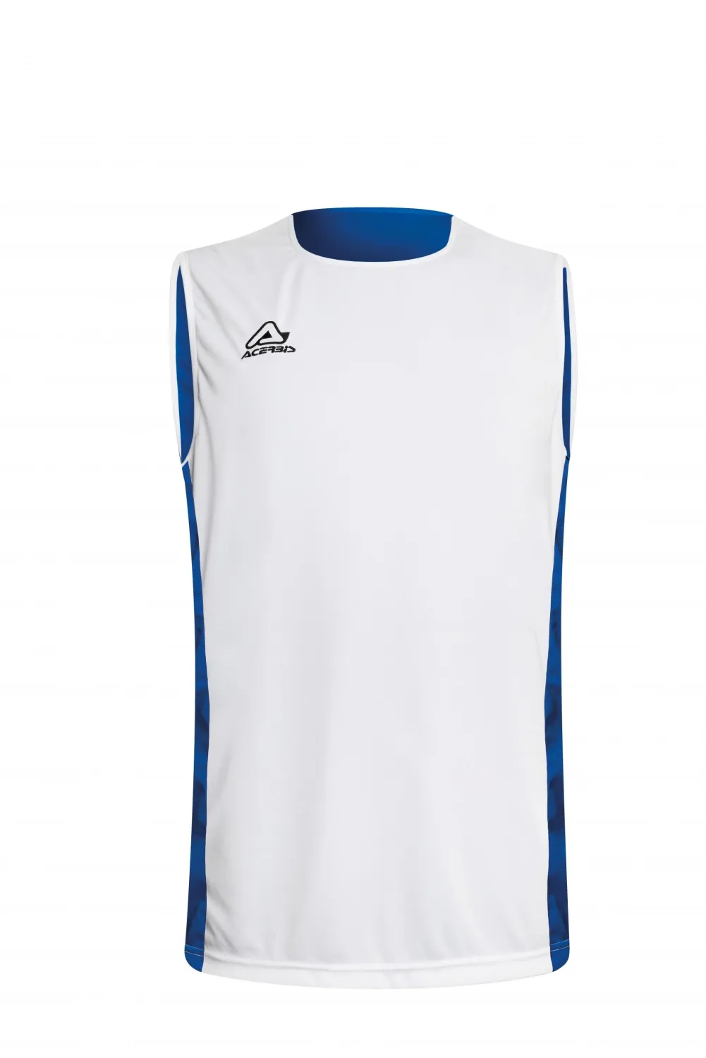 Basketball Wende Trikot Larry v. Acerbis , wei&szlig; - royal, 4XS-4XL