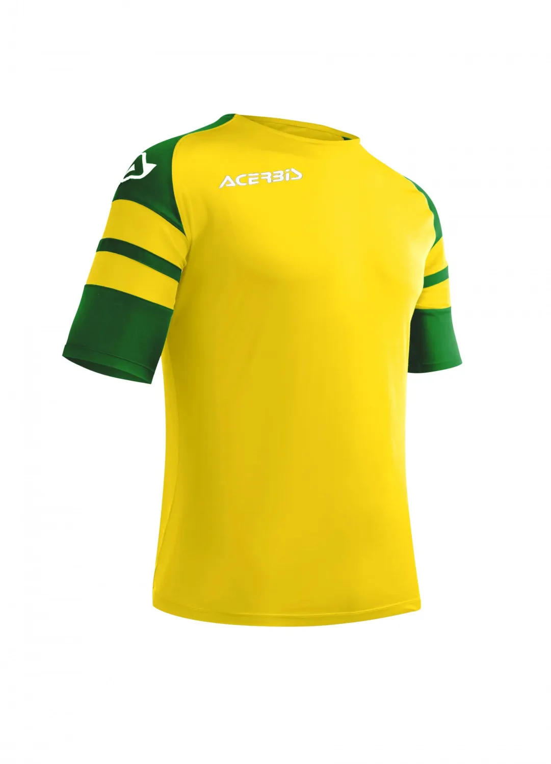 Sport -Kurzarm-Trikot -Kemari JERSEY v. Acerbis , gelb-gr&uuml;n