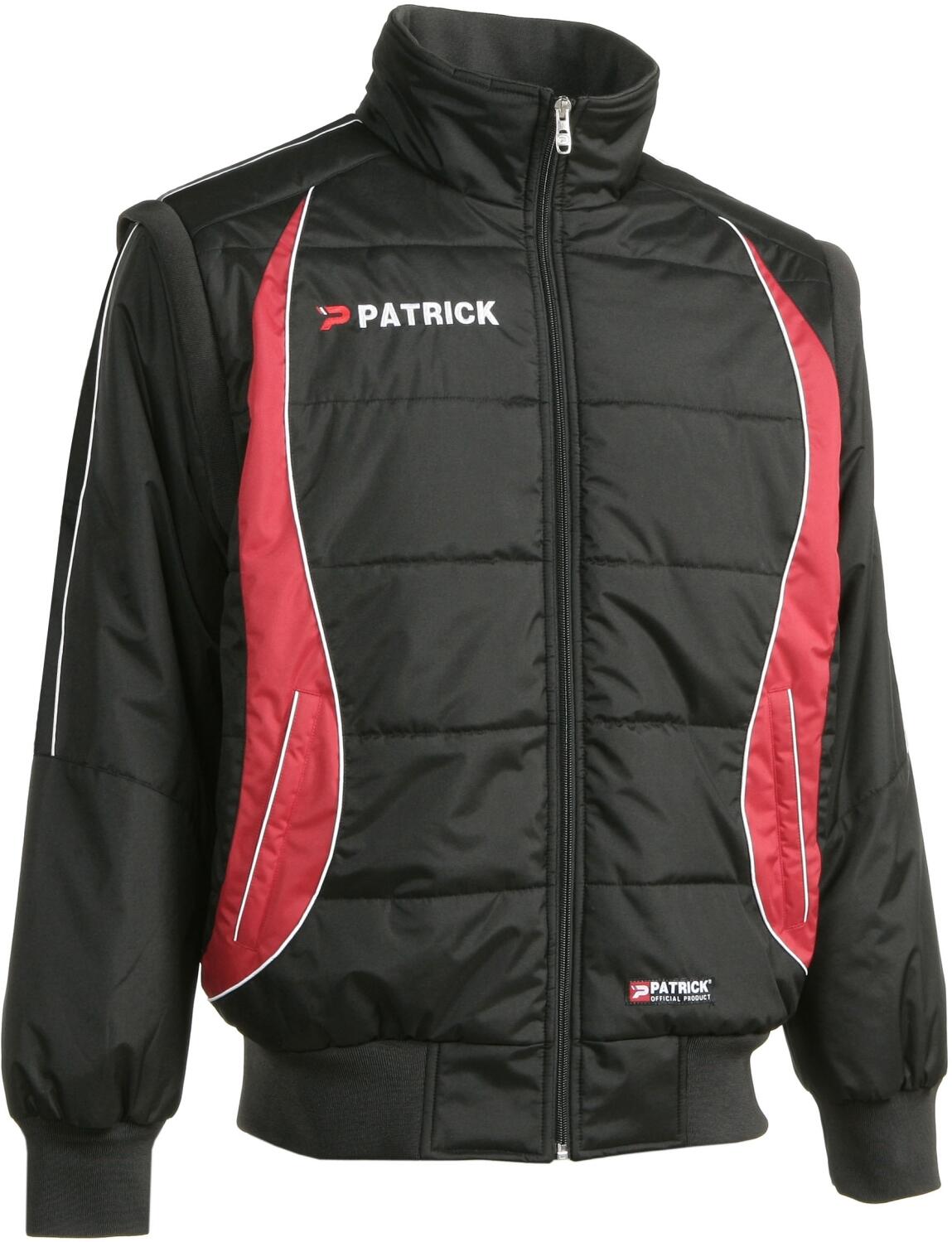 ABVERKAUF ! Gepolsterte Jacke MALAGA 110 "PATRICK" , schwarz / rot
