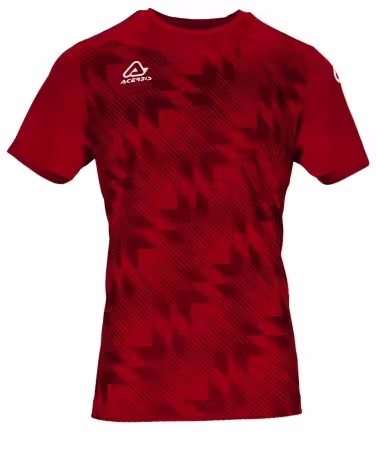 Kurzarm-Trikot - BLOK v. ACERBIS , weinrot