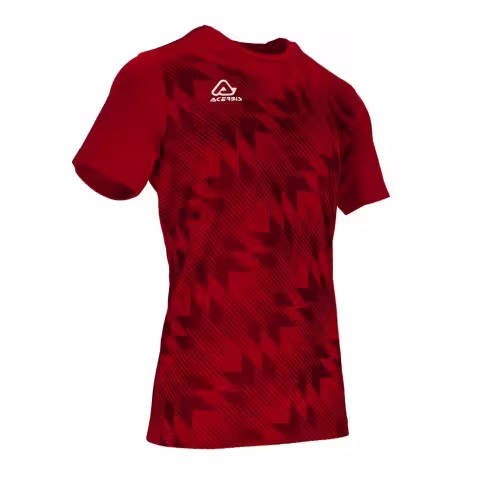 Kurzarm-Trikot - BLOK v. ACERBIS , weinrot
