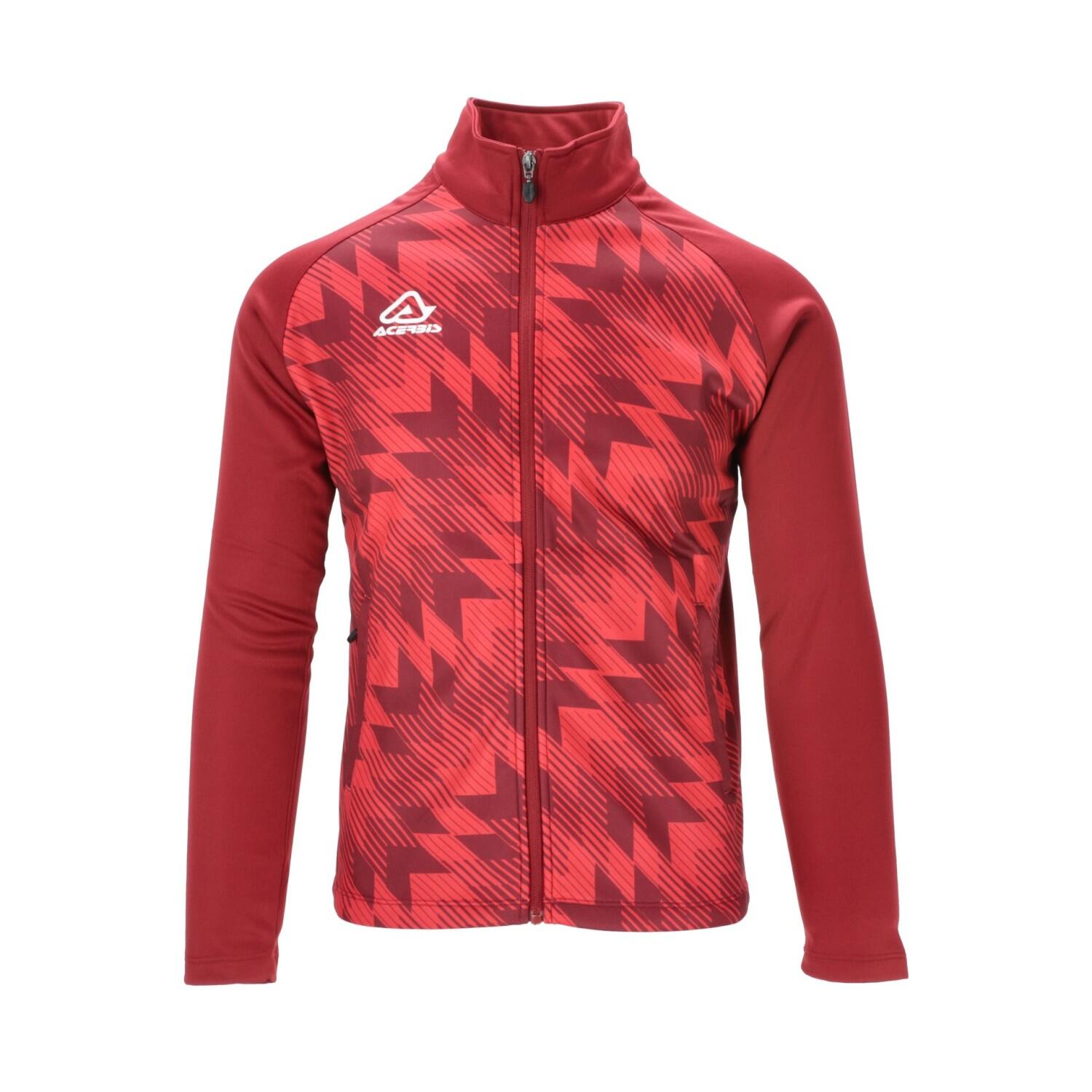 Trainingsjacke Blok v. ACERBIS, weinrot , L-3XL