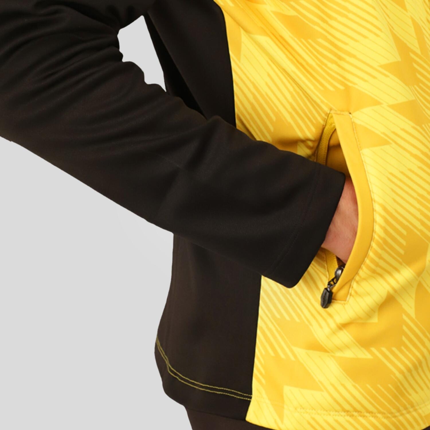 Trainingsjacke Blok v. ACERBIS, schwarz-gelb , XS-3XL