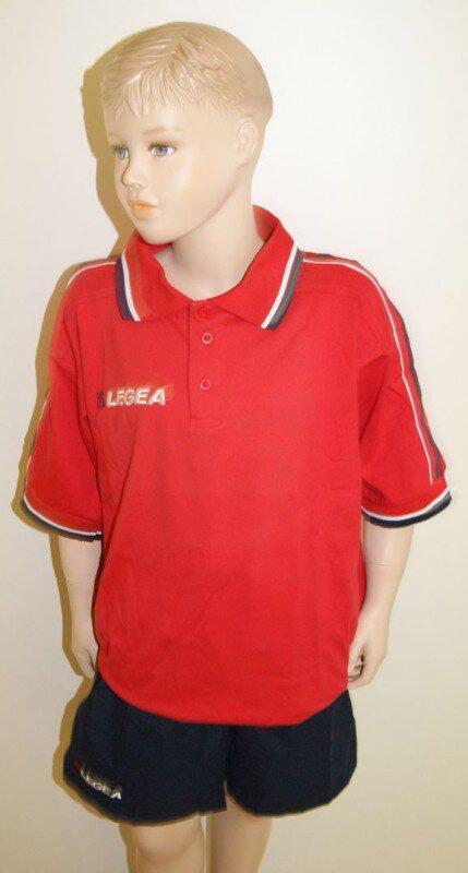 Sport-Set ( Polo+Hose) Olimpico v.LEGEA rot - OLIMPICO Sport-Set v. LEGEA