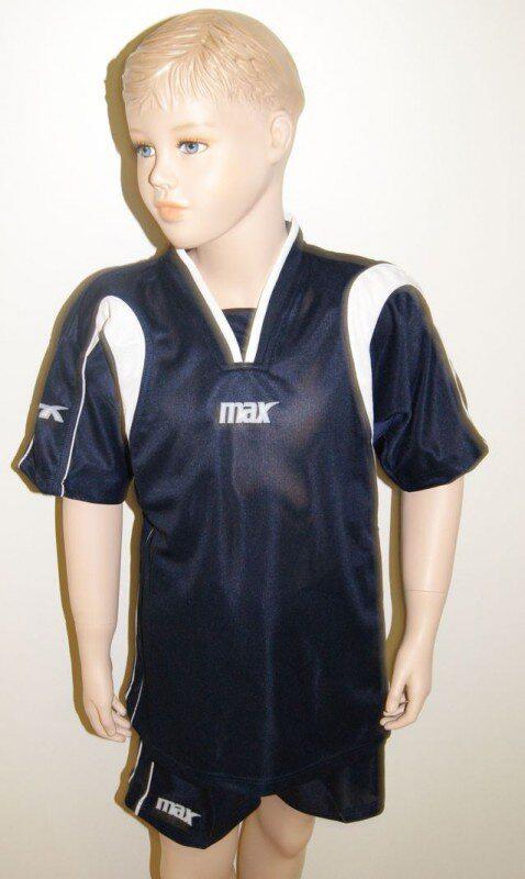 Max-Trikot-Sets - BERNA - Fußball Trikot u. Hose blau - BERNA Trikot-Set v. MAX