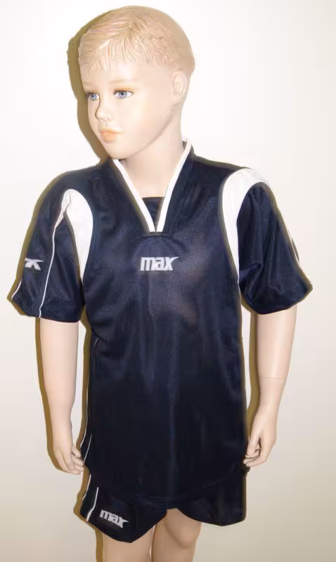 Max-Trikot-Sets - BERNA - Fußball Trikot u. Hose blau - BERNA Trikot-Set v. MAX