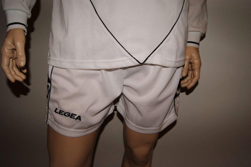 Legea-Trikot-Set - Londra  weiß - Fußball Trikot u. Hose - LONDRA Trikot-Set v. LEGEA