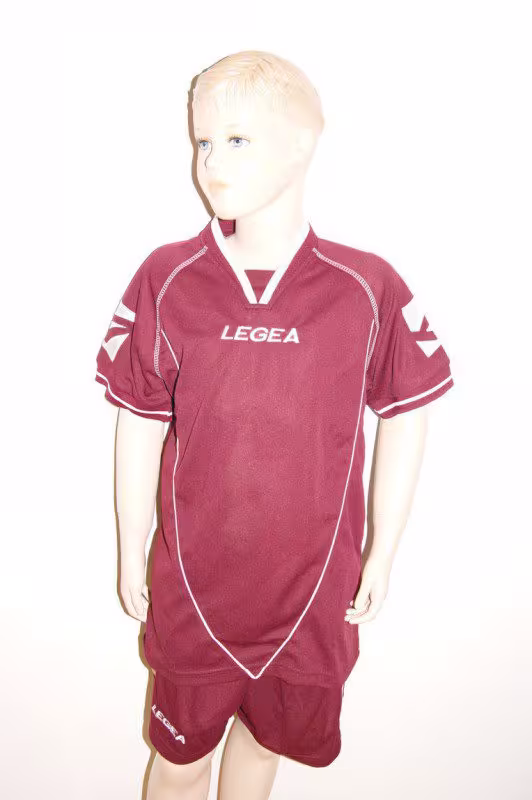Legea-Trikot-Set - Scudo weinrot - Fußball Trikot u. Hose - SCUDO Trikot-Set v. LEGEA