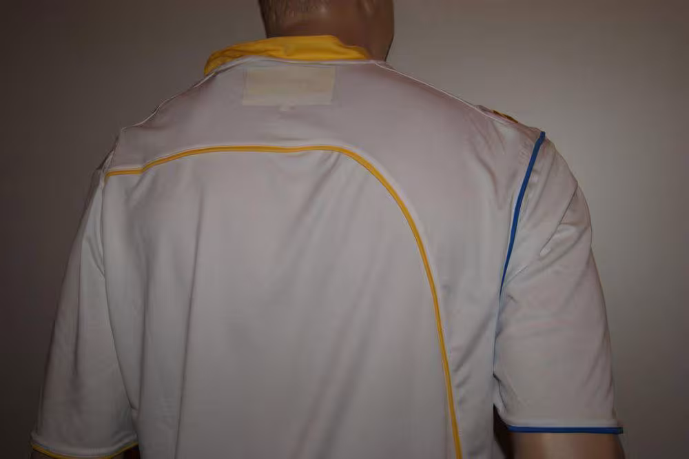 Fußball-Trikot-Set Ginevra von LEGEA weiß / azurblau - GINEVRA Trikot-Set v. LEGEA