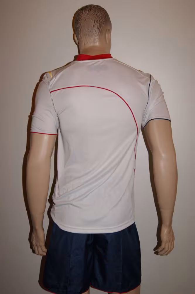 Fußball-Trikot-Set Ginevra von LEGEA weiß / dunkelblau - GINEVRA Trikot-Set v. LEGEA
