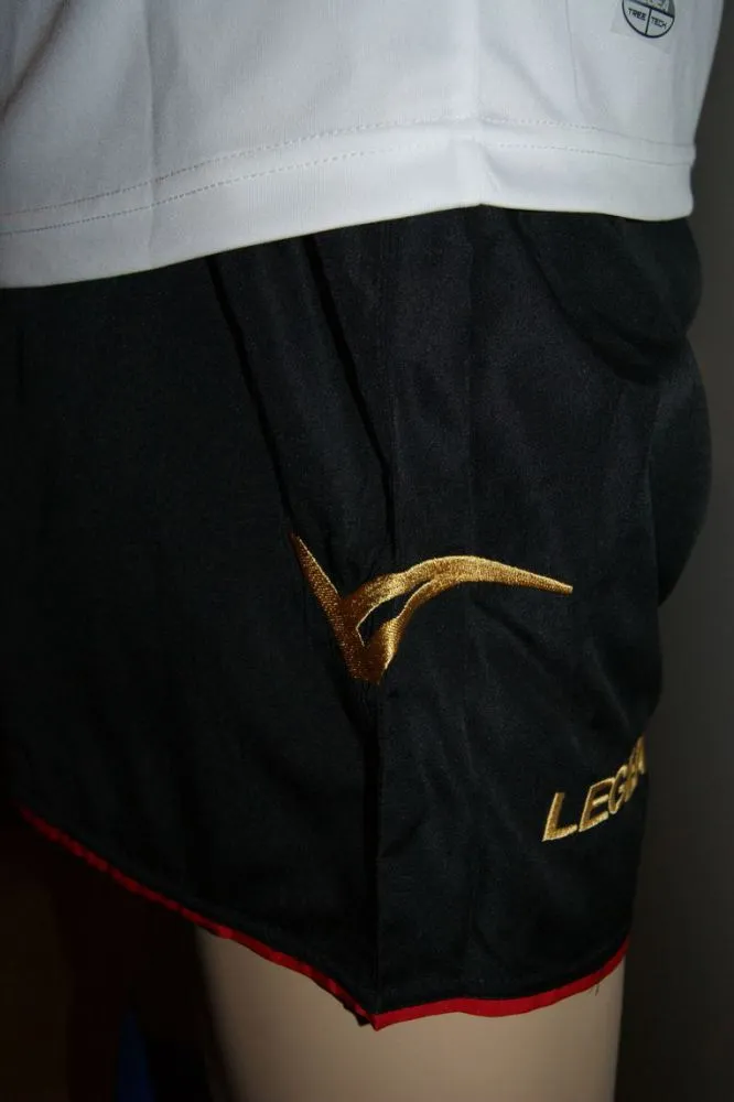 Fußball-Trikot-Set Ginevra von LEGEA weiß / schwarz - GINEVRA Trikot-Set v. LEGEA