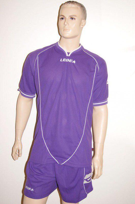Legea-Trikot-Set - Scudo lila - Fußball Trikot u. Hose - SCUDO Trikot-Set v. LEGEA