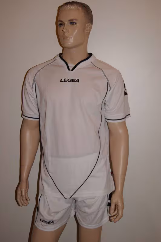 Legea-Trikot-Set - Scudo weiß - Fußball Trikot u. Hose - SCUDO Trikot-Set v. LEGEA