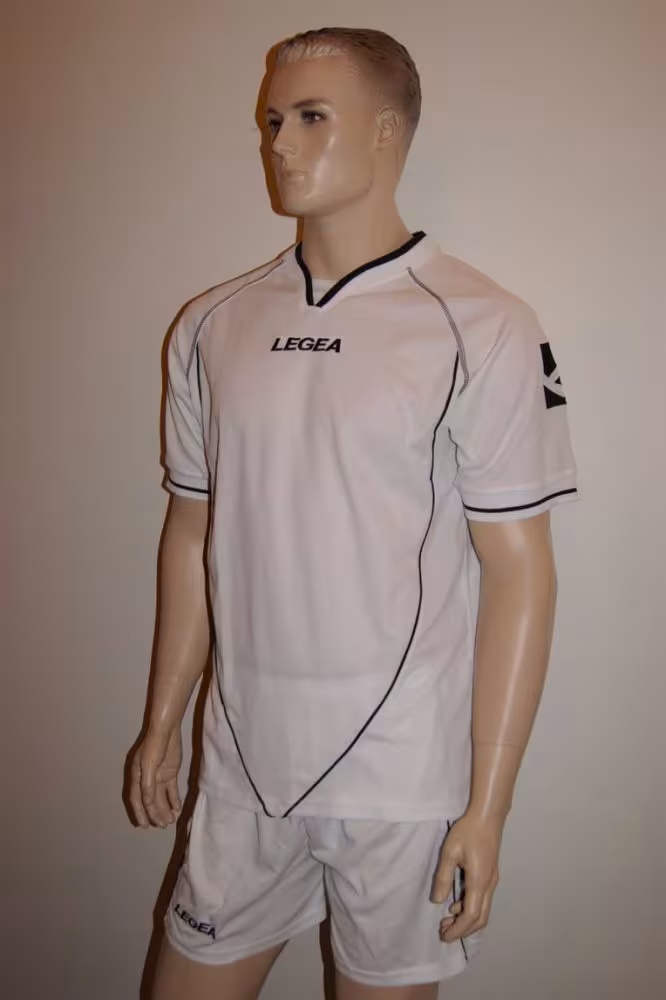 Legea-Trikot-Set - Scudo weiß - Fußball Trikot u. Hose - SCUDO Trikot-Set v. LEGEA
