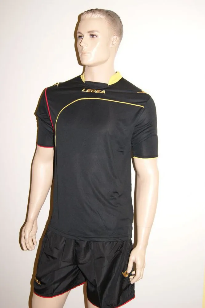 Fußball-Trikot-Set Ginevra von LEGEA schwarz/gelb - GINEVRA Fußball-Trikot-Set v. LEGEA