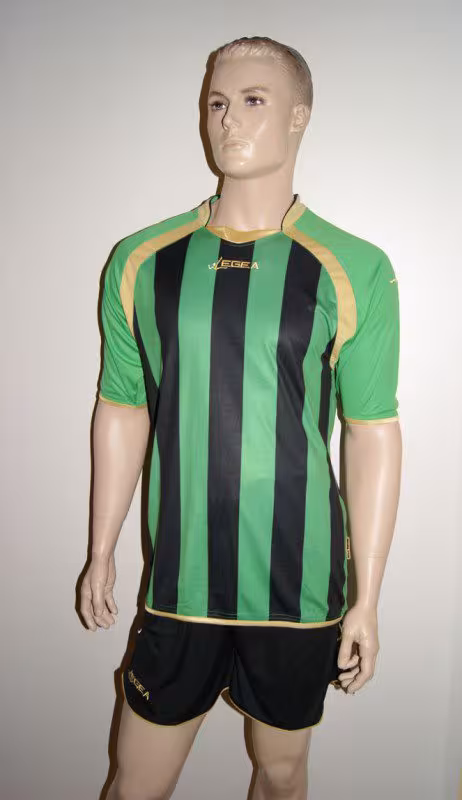 Legea-Fußball-Trikot-Set DUBAI grün / schwarz - DUBAI Trikot-Set v. LEGEA