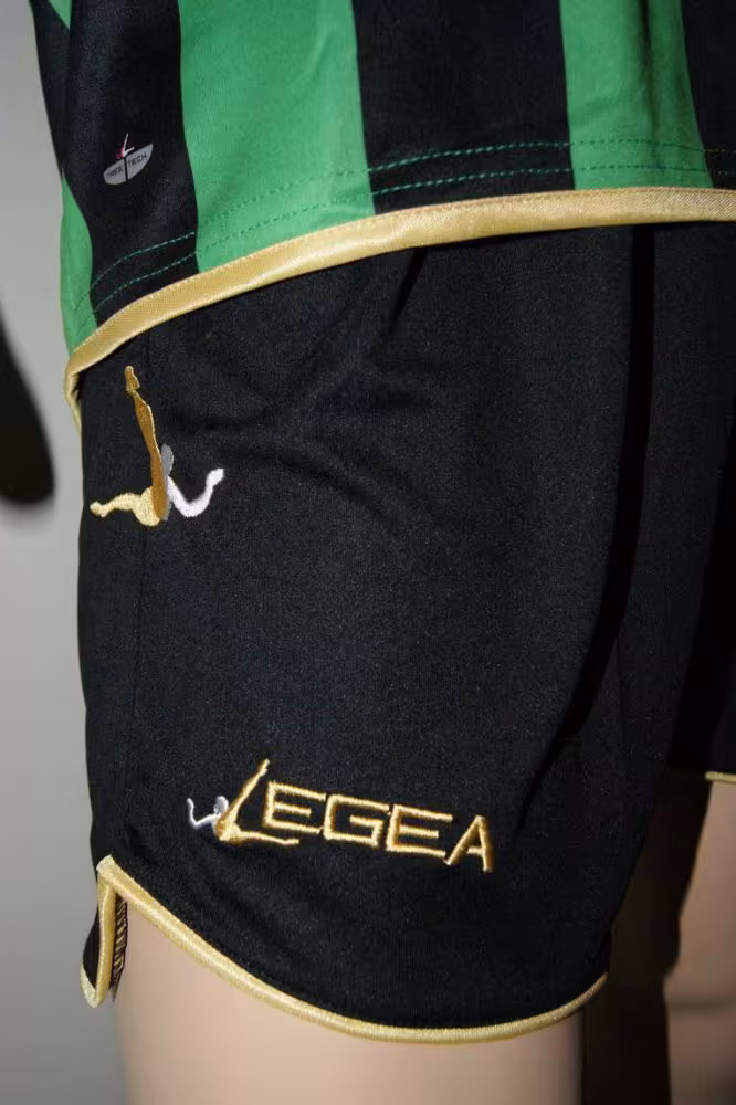 Legea-Fußball-Trikot-Set DUBAI grün / schwarz - DUBAI Trikot-Set v. LEGEA