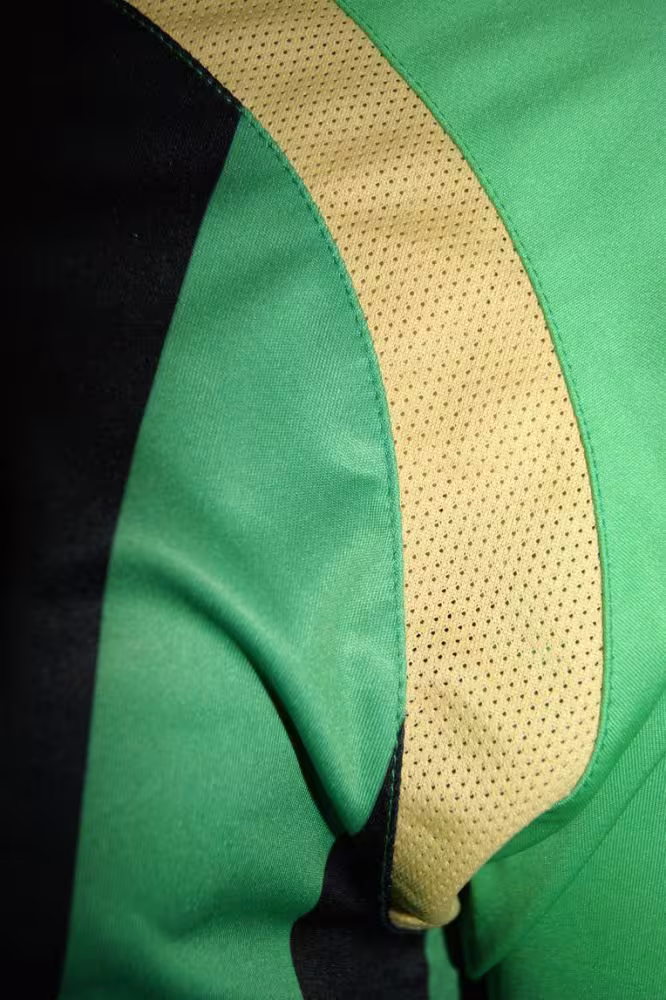 Legea-Fußball-Trikot-Set DUBAI grün / schwarz - DUBAI Trikot-Set v. LEGEA