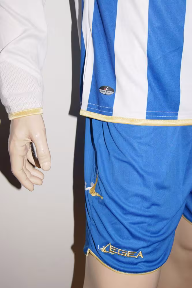 Legea-Fußball-Trikot-Set - RIAD weiß / azur - RIAD Trikot-Set v. ROYAL