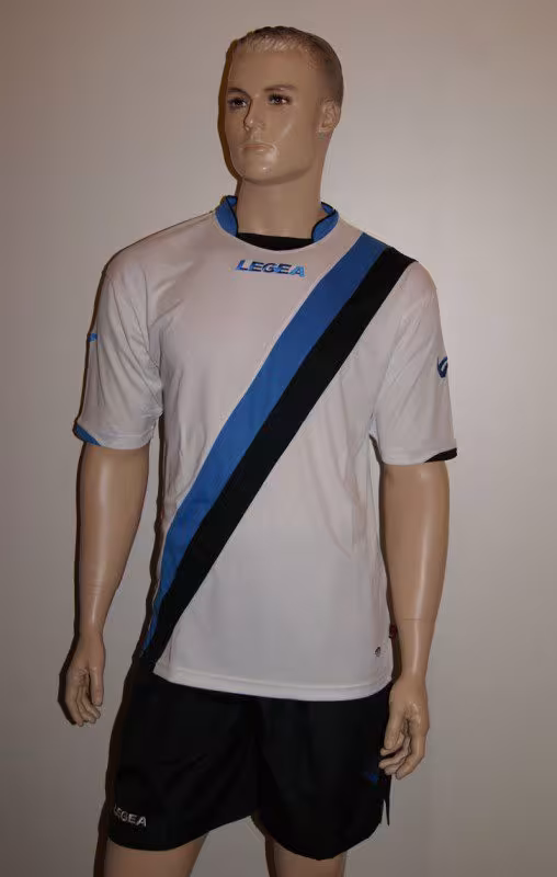 Fußball-Trikot-Set Gibilterra von LEGEA azur / schwarz - GIBILTERRA Trikot-Set v. LEGEA