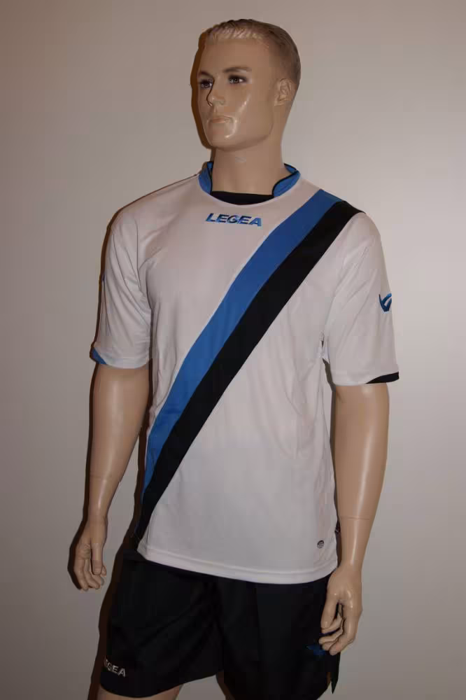 Fußball-Trikot-Set Gibilterra von LEGEA azur / schwarz - GIBILTERRA Trikot-Set v. LEGEA