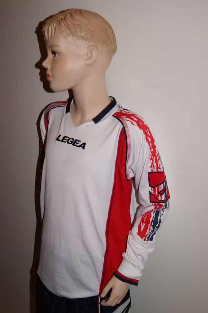 14 x Legea-Fußball-Trikot-Sets - Bruxelles rot / blau - BRUXELLES Trikot-Set v. LEGEA