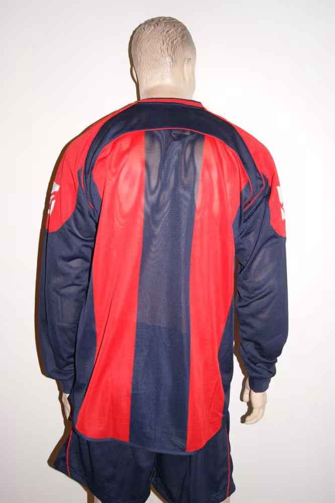 14 Legea-Fußball-Trikot-Sets - STRASBURGO rot / blau - STRASBURGO Trikot-Set v. LEGEA
