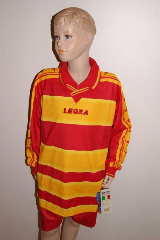 11 Legea-Fußball-Trikot-Sets - Stoccolma, rot /gelb - STOCCOLMA Trikot-Set v. LEGEA