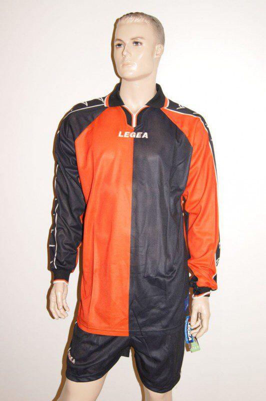 14 Legea-Fußball-Trikot-Sets - Sofia- orange / schwarz - SOFIA Trikot-Set v. LEGEA