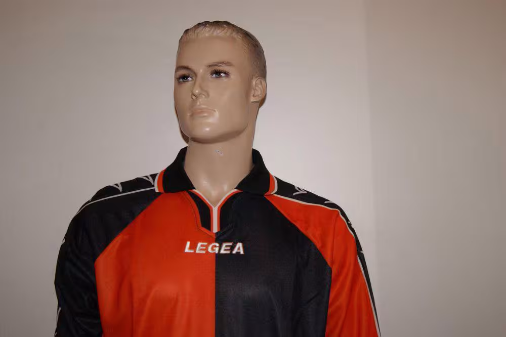 14 Legea-Fußball-Trikot-Sets - Sofia- orange / schwarz - SOFIA Trikot-Set v. LEGEA