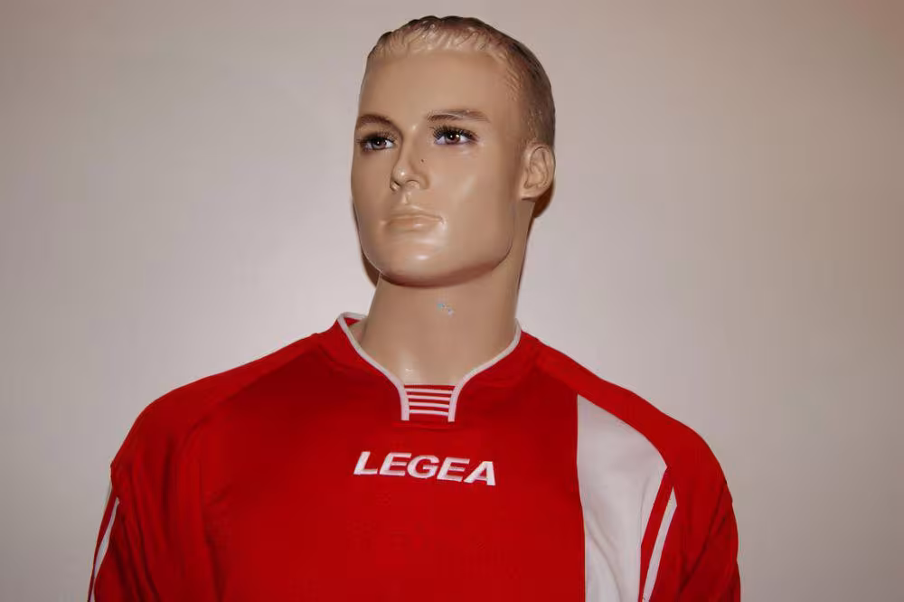 Legea-Trikot-Set - Coimbra rot/weiß - COIMBRA Trikot-Set v. LEGEA
