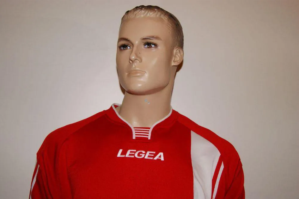 Legea-Trikot-Set - Coimbra rot/weiß - COIMBRA Trikot-Set v. LEGEA
