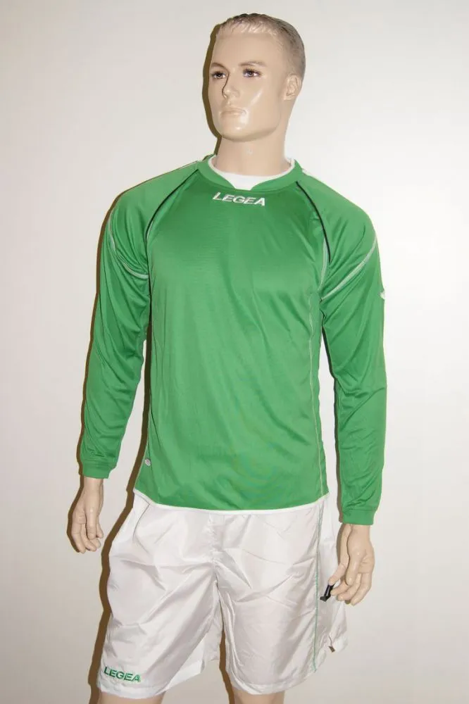 Legea-Fußball-Trikot-Set -Davos- grün / weiß - DAVOS Trikot-Set v. LEGEA
