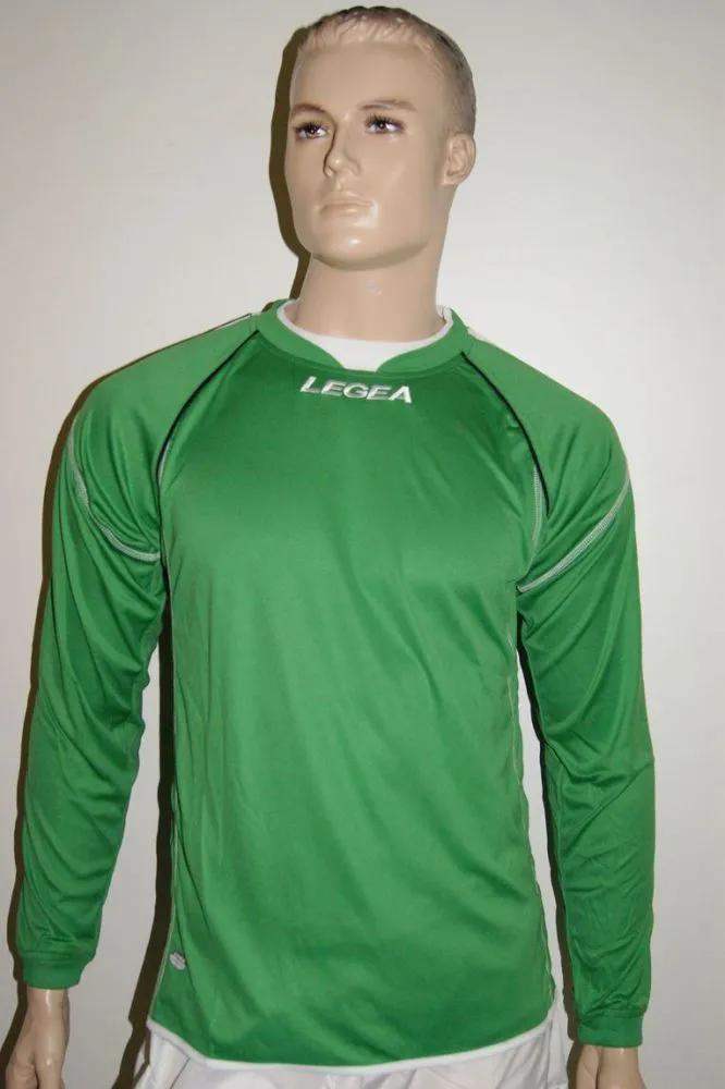 Legea-Fußball-Trikot-Set -Davos- grün / weiß - DAVOS Trikot-Set v. LEGEA