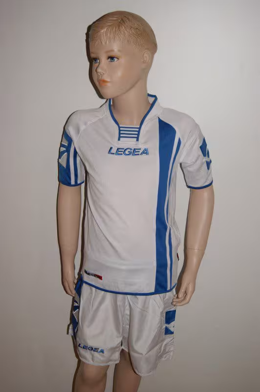 Legea-Trikot-Set - Coimbra weiß / azur - COIMBRA Trikot-Set v. LEGEA