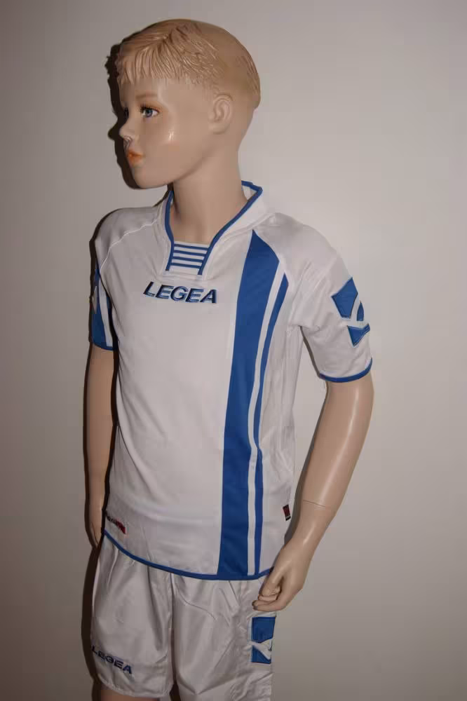 Legea-Trikot-Set - Coimbra weiß / azur - COIMBRA Trikot-Set v. LEGEA