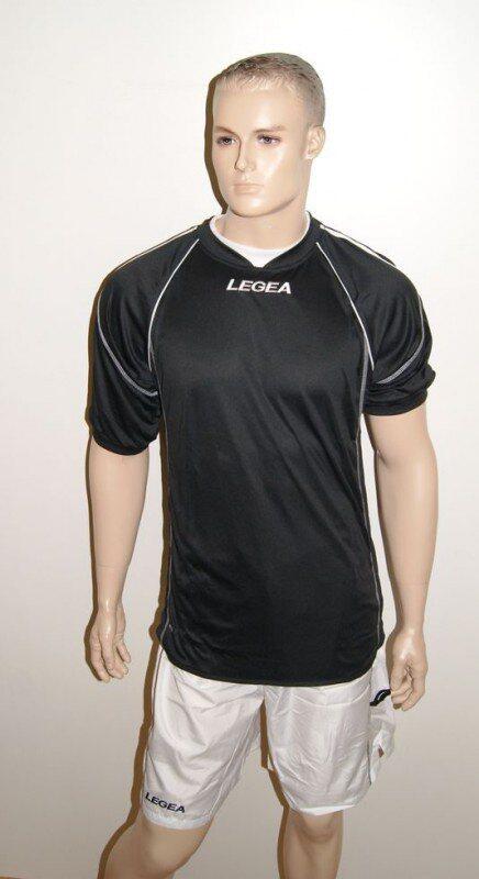 Legea-Fußball-Trikot-Set - Kiev - Fußball  schwarz / weiß - KIEV Trikot-Set v. LEGEA