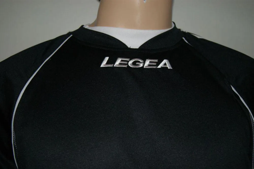 Legea-Fußball-Trikot-Set - Kiev - Fußball schwarz / weiß - KIEV Trikot-Set v. LEGEA