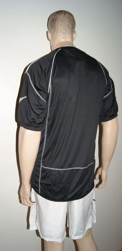 Legea-Fußball-Trikot-Set - Kiev - Fußball schwarz / weiß - KIEV Trikot-Set v. LEGEA