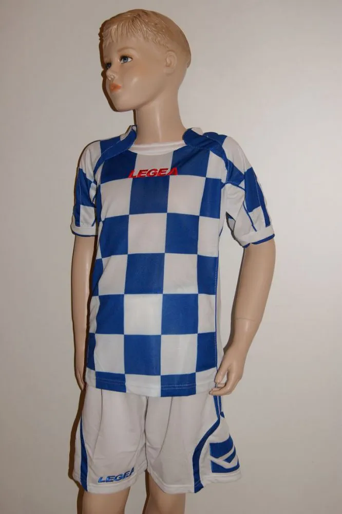 13 Legea-Fußball-Trikot-Sets CEFALONIA azur / weiß - CEFALONIA Trikot-Set v. LEGEA
