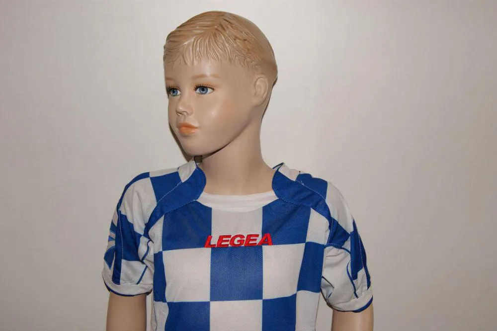 13 Legea-Fußball-Trikot-Sets CEFALONIA azur / weiß - CEFALONIA Trikot-Set v. LEGEA