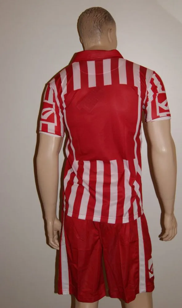 14 Legea-Fußball-Trikot-Sets - BROADWAY weiß /rot - BROADWAY Trikot-Set v. LEGEA