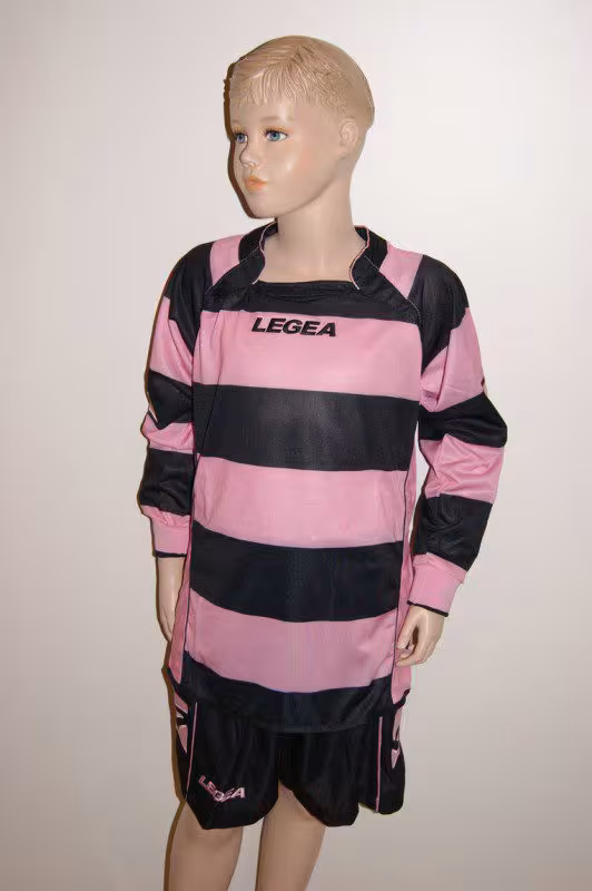14 Legea-Fußball-Trikot-Sets - GALLES rosa / schwarz - GALLES Trikot-Set v. LEGEA