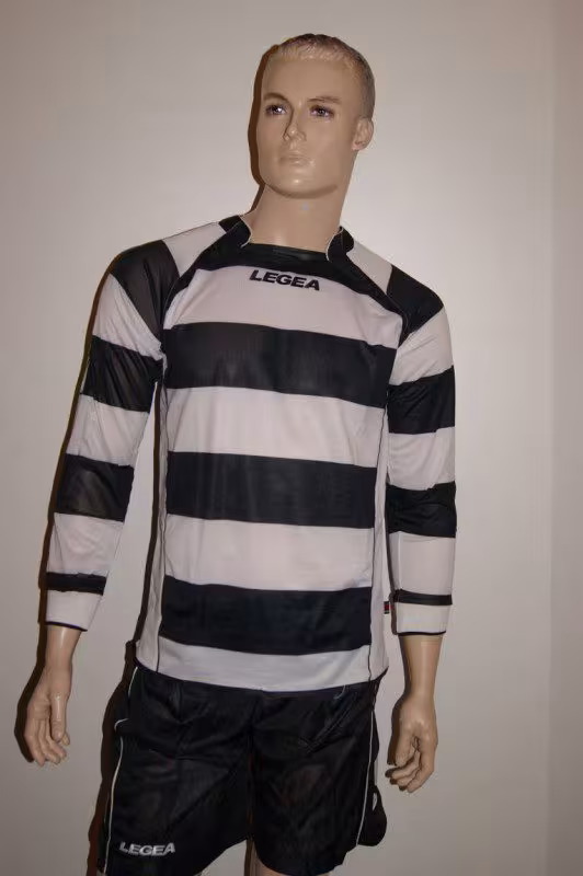 14 Legea-Fußball-Trikot-Sets - GALLES schwarz / weiß - GALLES Trikot-Set v. LEGEA