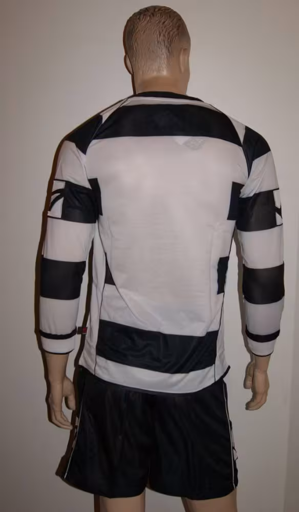 14 Legea-Fußball-Trikot-Sets - GALLES schwarz / weiß - GALLES Trikot-Set v. LEGEA