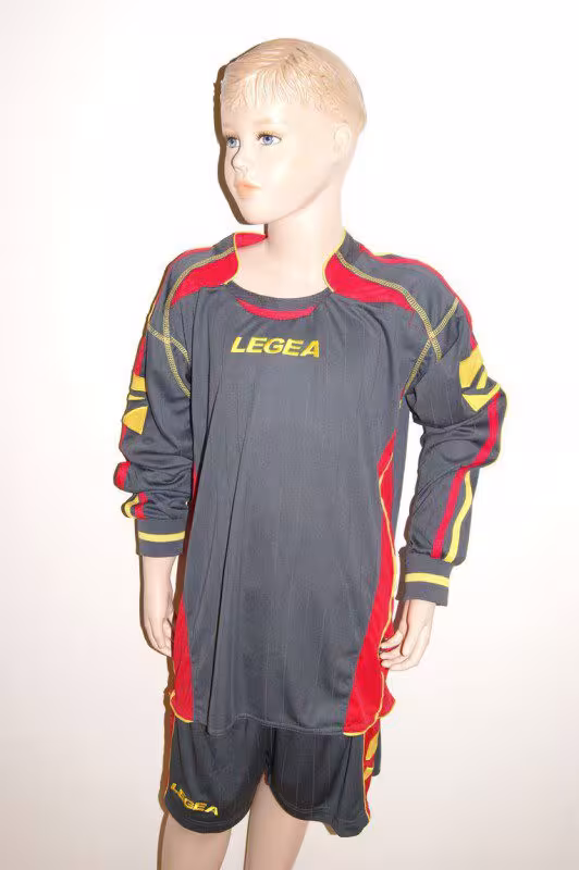 Legea-Fußball-Trikot-Sets - ATENE grau / rot - ATENE Trikot-Set v. LEGEA