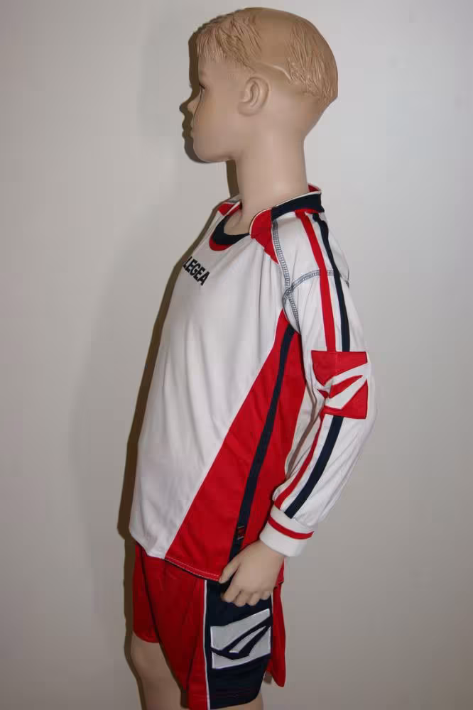 Legea-Fußball-Trikot-Set - ATENE weiß / rot - ATENE Trikot-Set v. LEGEA