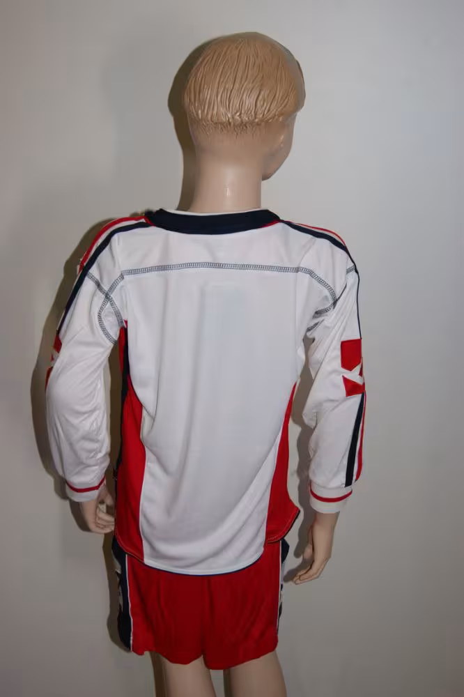 Legea-Fußball-Trikot-Set - ATENE weiß / rot - ATENE Trikot-Set v. LEGEA