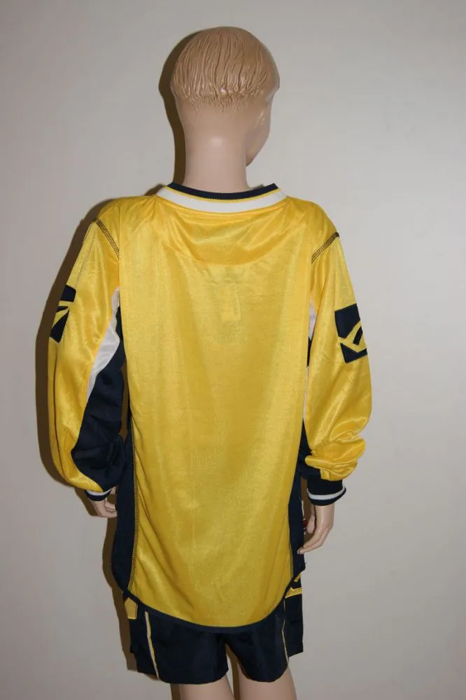 14 Legea-Fußball-Trikot-Sets - LIPSIA gelb / blau - LIPSIA Trikot-Set v. LEGEA