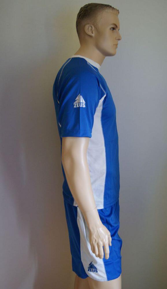 Fuß/Handball-Trikot-Sets - FEBO von ZEUS azurblau  / weiß L - FEBO Trikot-Set v. ZEUS